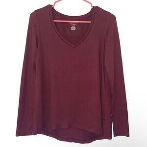 American Eagle Soft & Sexy Plush Long Sleeve Shirt